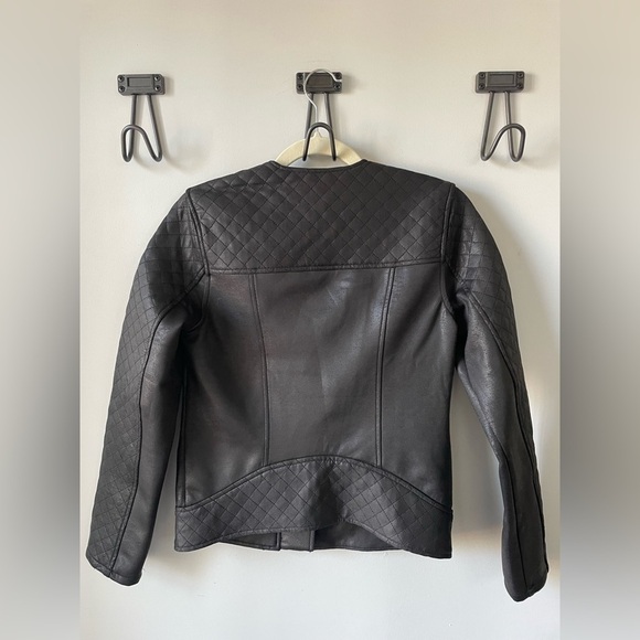 Liverpool Los Angeles, XS, lightweight faux leather moto biker jacket, like new - Picture 4 of 9